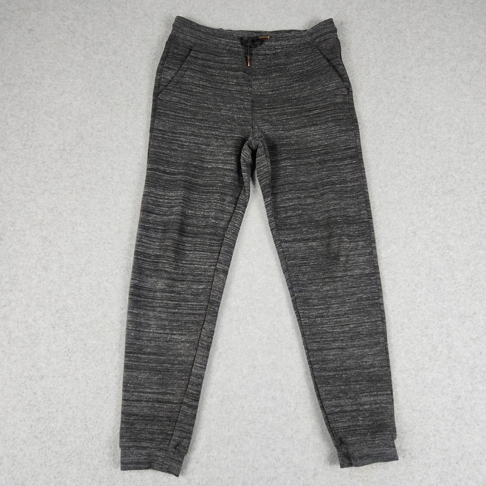 Urban Pipeline Joggers Pants Boys M 10/12 Black ‎ Knit Drawstring Tapered Leg